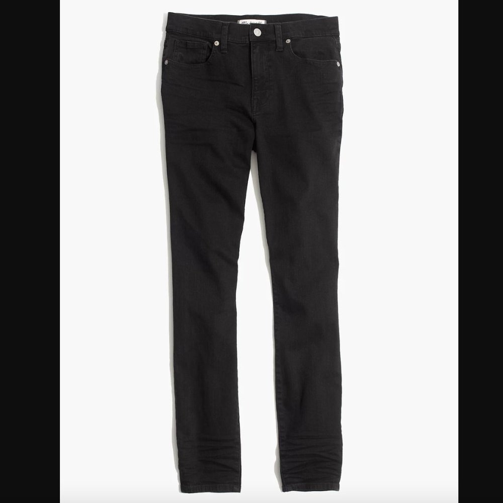 Madewell 9" High-Rise Skinny Jeans in Lunar
